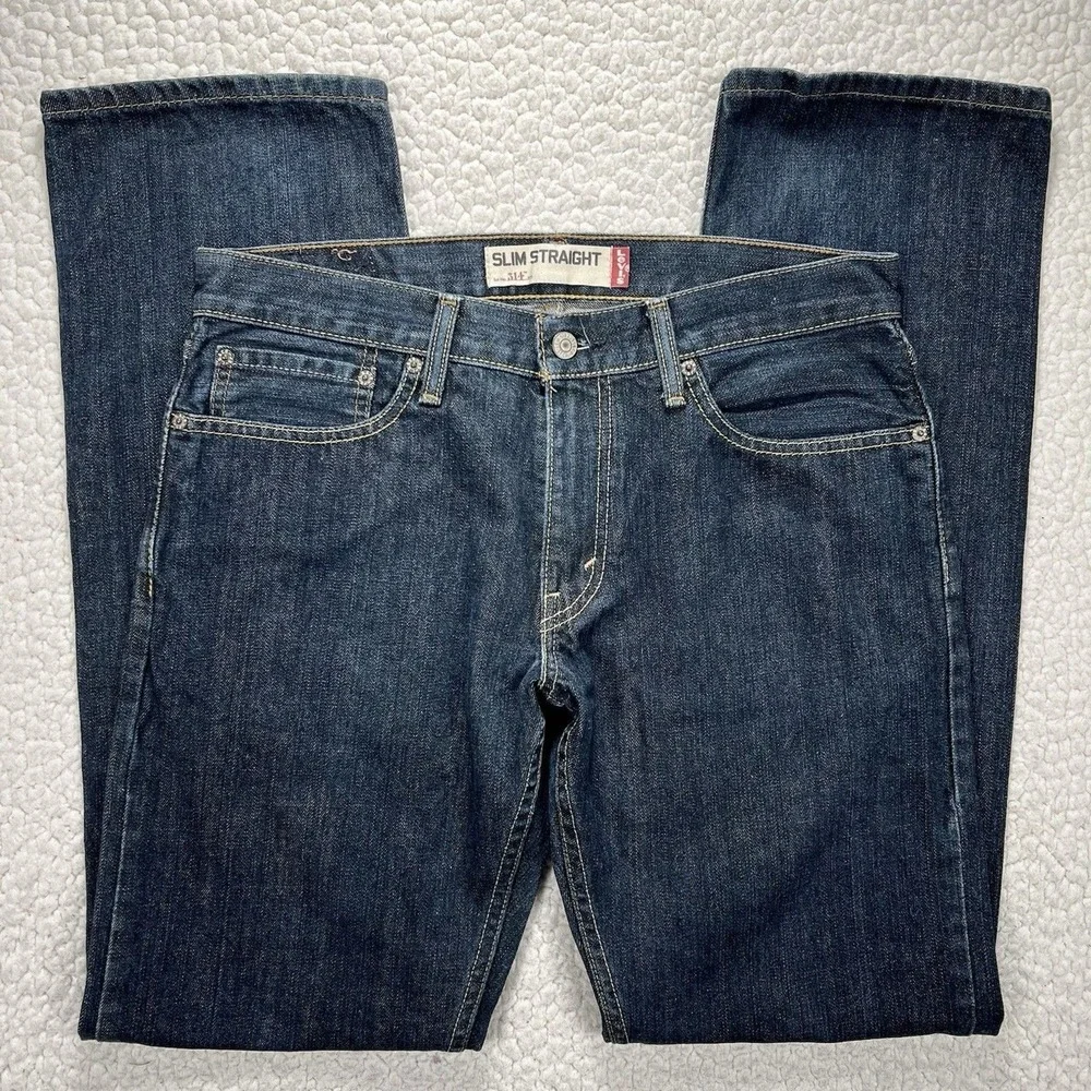 Levi's 514 Slim Straight‎ Men's Jeans 32x32 Grunge Casual Denim Streetwear